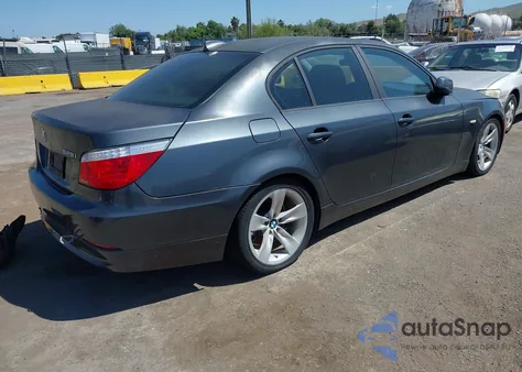 2010 BMW 528I z USA, uszkodzony, nr VIN WBANU5C57AC129591